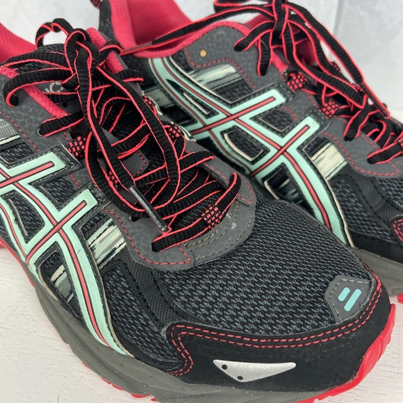 ASICS Women’s Gel-Venture | Color: Carbon/Diva Pink/ Bay | - Picture 5 of 11